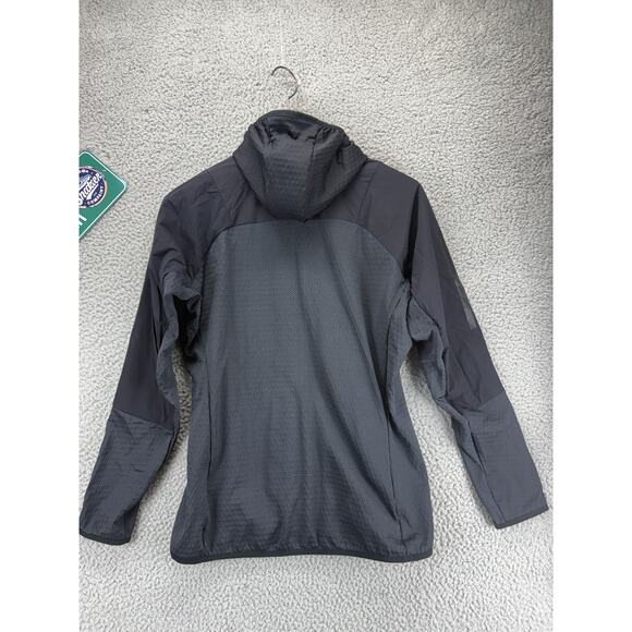 Adidas Outdoor Terrex Tech Light Hiking Running Jackets Womens Large Black NEW L - Picture 6 of 7